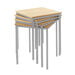 Fully Welded Tables Coloured Edge Square  hi\-res