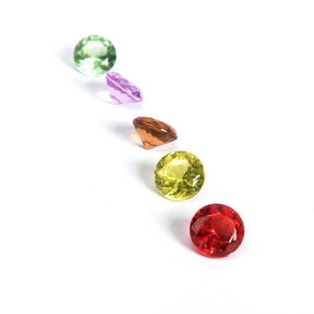 Sparkling Diamond Counters Assorted Colours 100pk  hi\-res