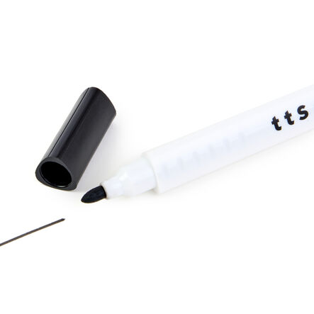 TTS Slim Barrel Drywipe Pens Bullet Tip Black  hi\-res