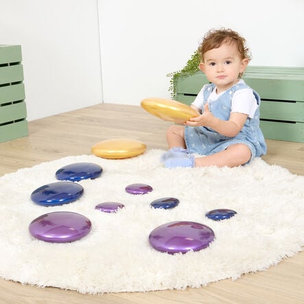 TTS Metallic Stacking Pebble Collection 10pk  hi\-res