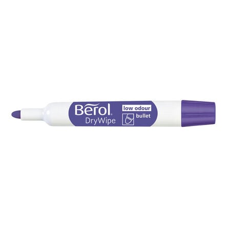 Berol® Drywipe Markers Bullet Tip Assorted Colours 48pk  hi\-res