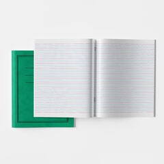 8''x 6.5'' Handwriting Book 4/16 Inter-ruled Green 24pg 50pk  hi-res