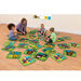 Zoo Animals Mini Placement Carpet Squares 30pk  hi\-res