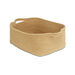 Shallow Rope Baskets Pack of 6 Natural Natural hi\-res