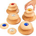 TTS Sensory Wooden Jewel Pebbles 12pk  hi\-res