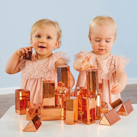 TTS Rose Gold Metallic 3D Shape Collection  hi\-res