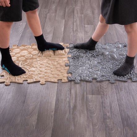 Happy Feet Natural Play Mats 8pk  hi\-res