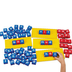 Word Building Construction Letter Blocks 78pk  Word Building Construction Letter Blocks 78pk  hi-res