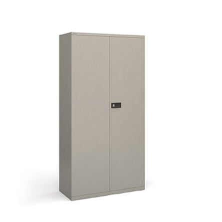 Bisley Contract Storage Cupboards Grey H1806mm  hi\-res