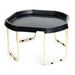TTS Black Tuff Tray Table and Cream Stand Bundle  hi\-res