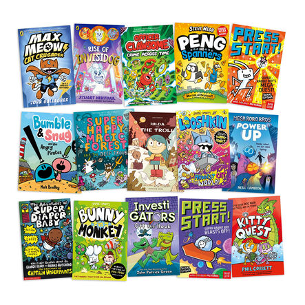 Reluctant Reader Graphic Novels  hi\-res