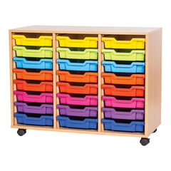 24 Tray Storage Unit with Trays  hi-res