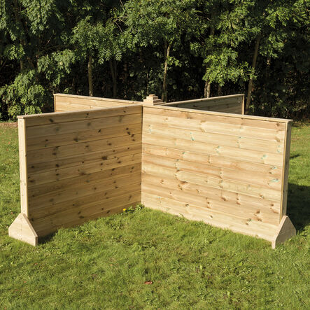 Outdoor Wooden Divided Rooms  hi\-res