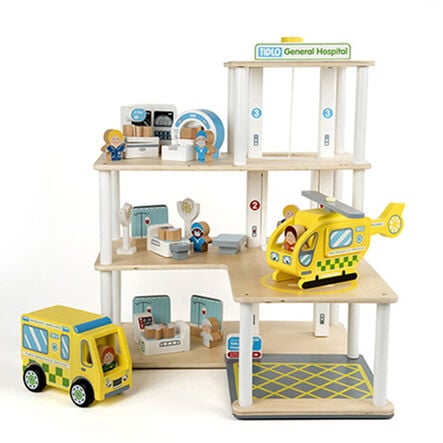 Small World Wooden Hospital Set  hi\-res