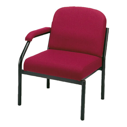 Radstock Low Level Metal Framed Reception Chair Blue  hi\-res