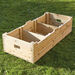 Outdoor garden storage bench grass lid H40cm Wooden Lid  hi\-res