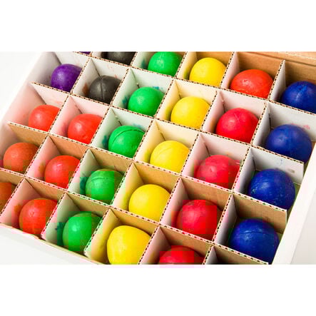 Chubby Egg Crayons Assorted 30pk  hi\-res