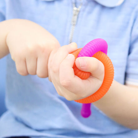 Stretchy Textured Elastic Fidget Snakes 6pk  hi\-res