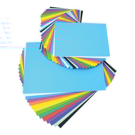 Vivid \x26 Pastel Lightweight Card Asstd A4 \x26 A3  hi\-res