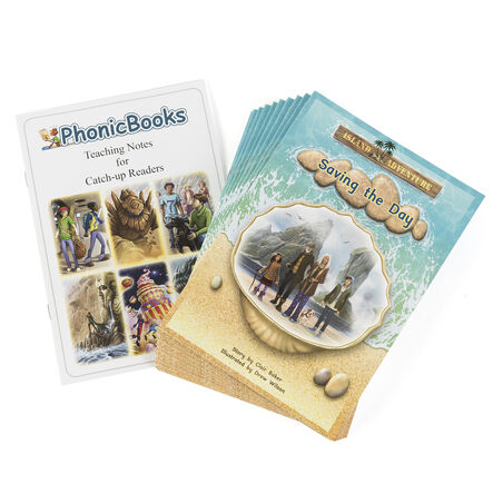 Island Adventures Decodable Phonic Catch\-Up Readers  hi\-res