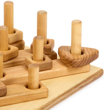 TTS Giant Wooden Stack \x26 Build Construction Set  hi\-res