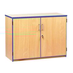 Coloured Edge Lockable Cupboard  Coloured Edge Lockable Cupboard  hi-res