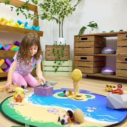 TTS Recordable Small World Environment Scape Play Mat Bundle  hi\-res