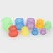 Translucent Rainbow Sand Water Play Stacking Cups 9pk  hi\-res