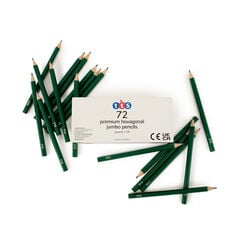TTS Premium Hexagonal Jumbo Graphite HB Pencils 72pk  hi-res