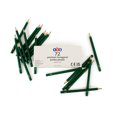 TTS Premium Hexagonal Jumbo Pencils 72pk  hi\-res