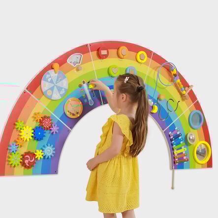 Rainbow Activity Wall Panels  hi\-res