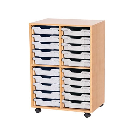 Mobile Double Tray Storage Unit 20 Trays  hi\-res