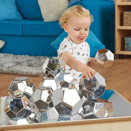 TTS Marvellous Metallics Silver Boulder Blocks  hi\-res