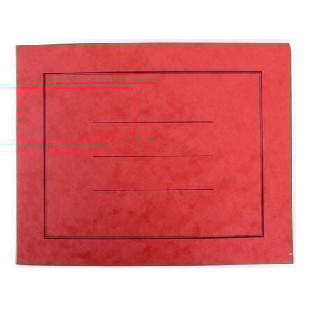 5\'\' x 6.5\'\' Classic Exercise Book 15mm Ruled Red 24pg 50pk  hi\-res