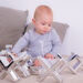 TTS Metallic Silver Stacking Crosses 12pk  hi\-res