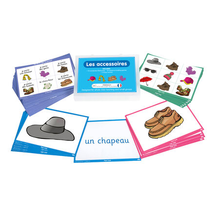 TTS French Family Vocabulary Builder Activity Cards  hi\-res