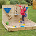 Outdoor Wooden Sand Wall  hi\-res