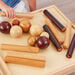 TTS Wooden Cylinders and Balls for Babies 21pk  hi\-res