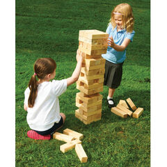 Giant Wooden Tumble Tower Game  Giant Wooden Tumble Tower Game  hi-res