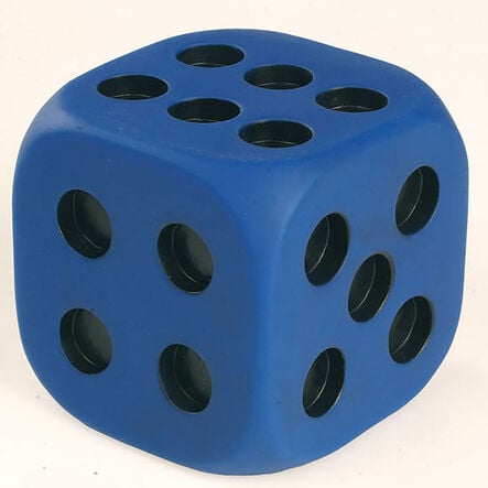 Giant Rubber Dots Dice With Indented Dots  hi\-res