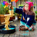 Explore Nook Water \x26 Messy Play Wooden Sand \x26 Water Wheel  hi\-res