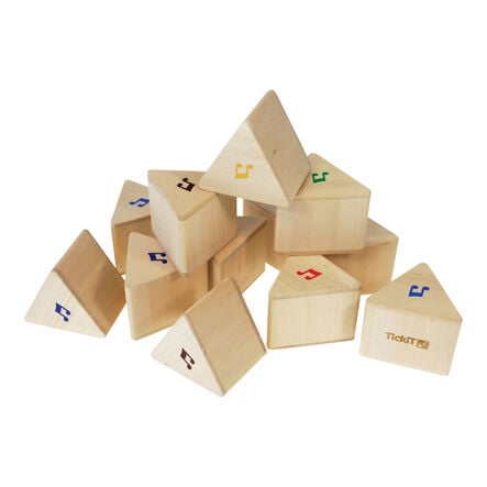 Wooden Sound Prisms 12pk  hi\-res