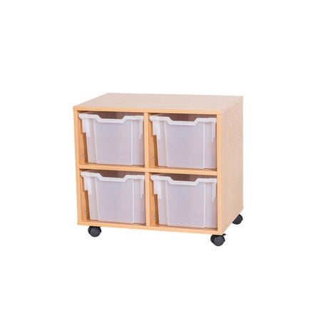 Mobile Double Tray Unit 4 Extra Deep  hi\-res