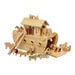 Classic Wooden Noah\'s Ark Small World Set Natural  hi\-res