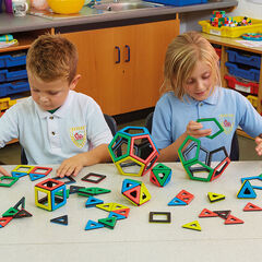 Magnetic Polydron Platonic Solids Class Set  Magnetic Polydron Platonic Solids Class Set  hi-res