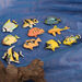 Colourful Plastic Fish Maths Sorting Counters 60pcs  hi\-res