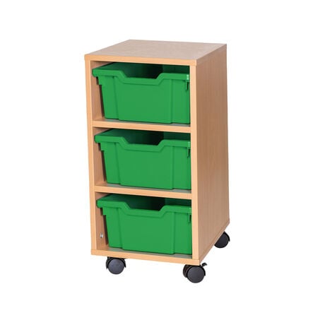 Mobile Tray Storage Unit 3 Deep Trays  hi\-res