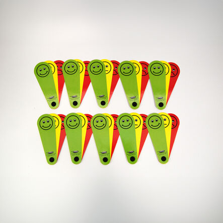 Emotion Traffic Light Fans 10pk  hi\-res