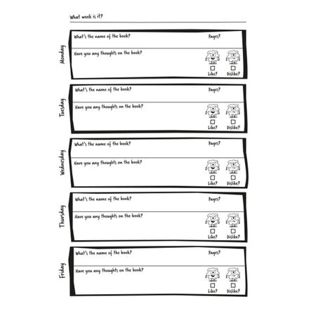 Reading Record Book KS1 30pk  hi\-res