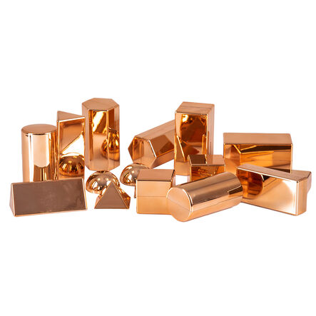 TTS Rose Gold Metallic Mini Blocks 16pk  hi\-res